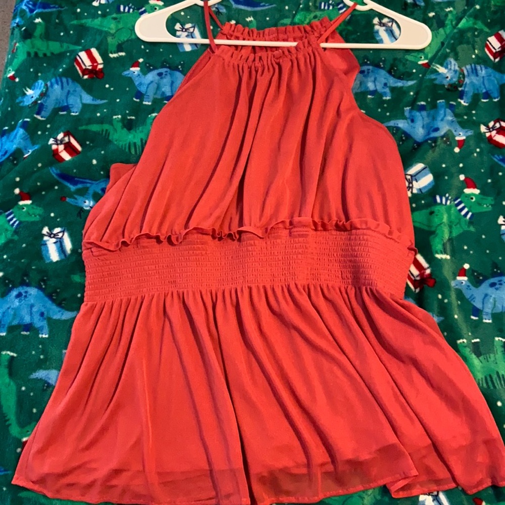 Express fancy halter top